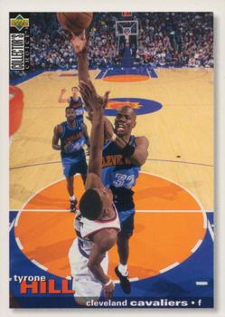 1995-96 Collector's Choice German I #25 Tyrone Hill Front