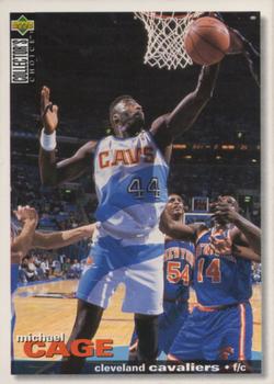 1995-96 Collector's Choice German I #27 Michael Cage Front