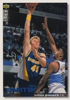 1995-96 Collector's Choice German I #62 Rik Smits Front