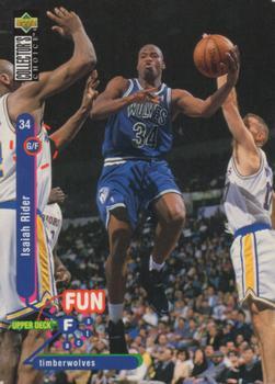 1995-96 Collector's Choice Japanese #181 Isaiah Rider Front