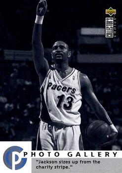 1995-96 Collector's Choice Japanese #401 Mark Jackson Front