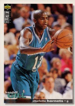 1995-96 Collector's Choice Portuguese II #12 Kendall Gill Front