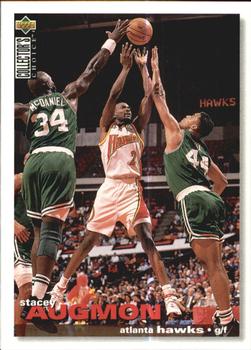 1995-96 Collector's Choice Spanish I #6 Stacey Augmon Front