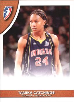 2010 Rittenhouse WNBA #10 Tamika Catchings / Ebony Hoffman Front