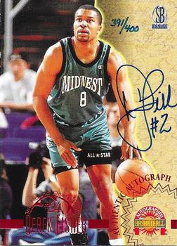 1996 Score Board Autographed - Autographs Red #NNO Derek Fisher Front