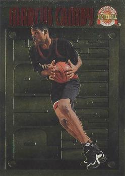 1996 Score Board Autographed - Pure Performance Gold #PP2 Marcus Camby Front