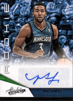 2012-13 Panini Absolute #199 Malcolm Lee Front