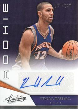 2012-13 Panini Absolute #207 Kendall Marshall Front