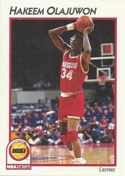 1991-92 Hoops McDonald's #16 Hakeem Olajuwon Front