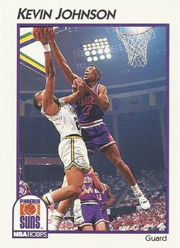 1991-92 Hoops McDonald's #33 Kevin Johnson Front