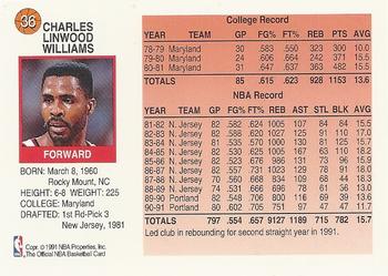 1991-92 Hoops McDonald's #36 Buck Williams Back