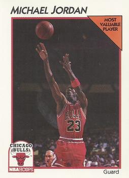 1991-92 Hoops McDonald's #5 Michael Jordan Front