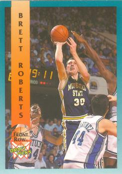 1992 Front Row Draft Picks #53 Brett Roberts Front