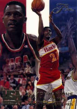1994 Flair USA #110 Dominique Wilkins Front