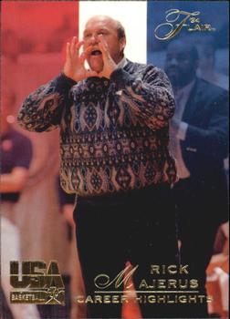 1994 Flair USA #5 Rick Majerus Front