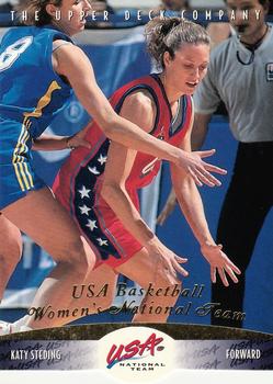 1996 Upper Deck USA #70 Katy Steding Front
