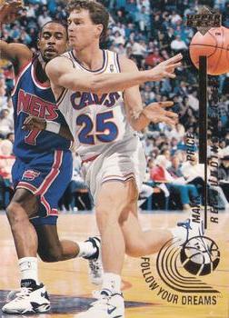 1994 Upper Deck USA - Follow Your Dreams: Rebounding Leaders Exchange #RL7 Mark Price Front