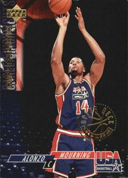 1994 Upper Deck USA - Gold Medal #48 Alonzo Mourning Front
