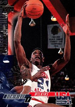 1994 Upper Deck USA - Gold Medal #75 Dominique Wilkins Front