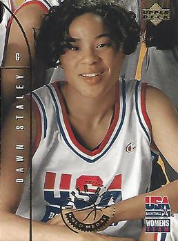 1994 Upper Deck USA - Gold Medal #83 Dawn Staley Front