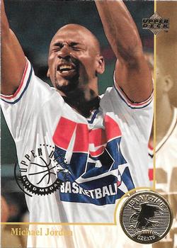 1994 Upper Deck USA - Gold Medal #85 Michael Jordan Front