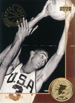 1994 Upper Deck USA - Gold Medal #87 Jerry West Front