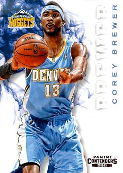 2012-13 Panini Contenders #163 Corey Brewer Front