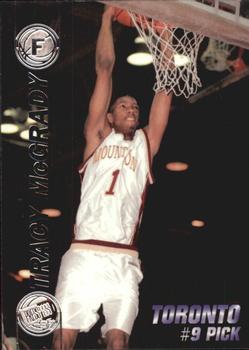 1997 Press Pass Double Threat - Silver #9 Tracy McGrady Front