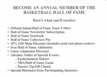 1993 Action Packed Hall of Fame #NNO Hall of Fame Membership Offer Front