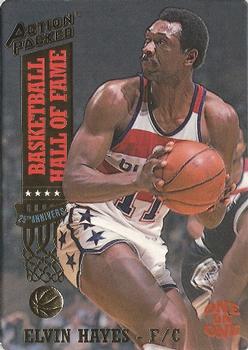 1993 Action Packed Hall of Fame #9 Elvin Hayes Front