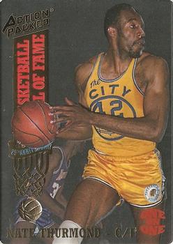 1993 Action Packed Hall of Fame #10 Nate Thurmond Front