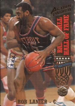 1993 Action Packed Hall of Fame #42 Bob Lanier Front