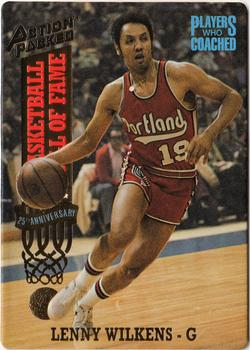 1993 Action Packed Hall of Fame #83 Lenny Wilkens Front