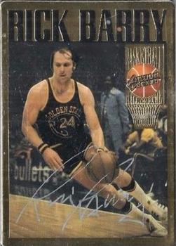 1995 Action Packed Hall of Fame - Autographs #5 Rick Barry Front
