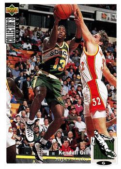 1994-95 Collector's Choice German #13 Kendall Gill Front