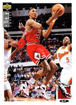 1994-95 Collector's Choice German #33 Scottie Pippen Front