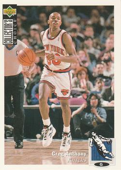 1994-95 Collector's Choice German #91 Greg Anthony Front