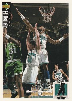 1994-95 Collector's Choice German #133 Alonzo Mourning Front