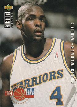 1994-95 Collector's Choice German #200 Chris Webber Front