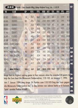 1994-95 Collector's Choice German #222 Danny Ainge Back