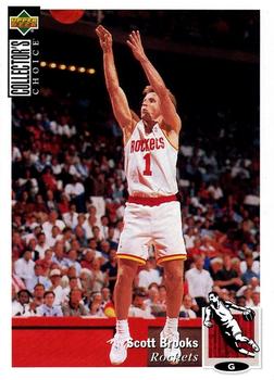 1994-95 Collector's Choice German #265 Scott Brooks Front