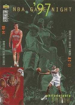 1997-98 Collector's Choice European #175 Philadelphia 76ers Front