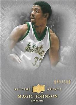 2013 Upper Deck All Time Greats #62 Magic Johnson Front