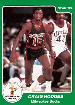 1984-85 Star Milwaukee Bucks Card Night #8 Craig Hodges Front