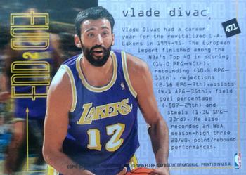 1995-96 Fleer European #471 Vlade Divac Back