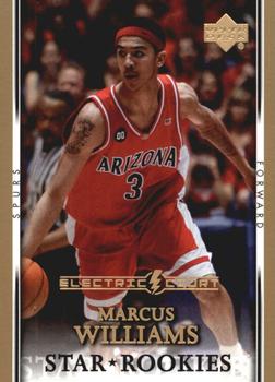 2007-08 Upper Deck - Electric Court Gold #221 Marcus Williams Front