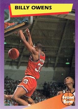 1992 Front Row Dream Picks #17 Billy Owens Front