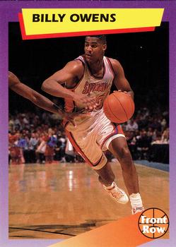 1992 Front Row Dream Picks #18 Billy Owens Front
