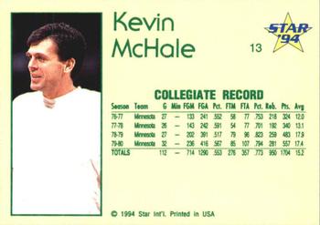 1993-94 Star #13 Kevin McHale Back