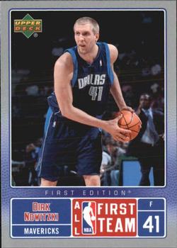 2007-08 Upper Deck First Edition - All-NBA #NBA1 Dirk Nowitzki Front